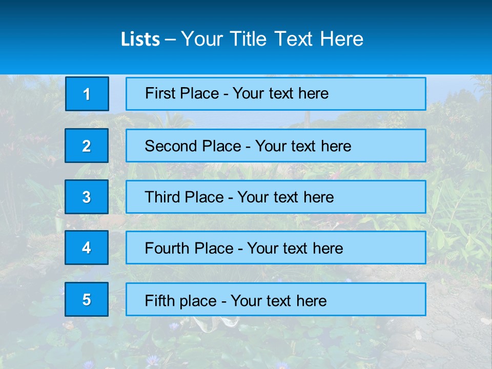 Modern Tall Design PowerPoint Template