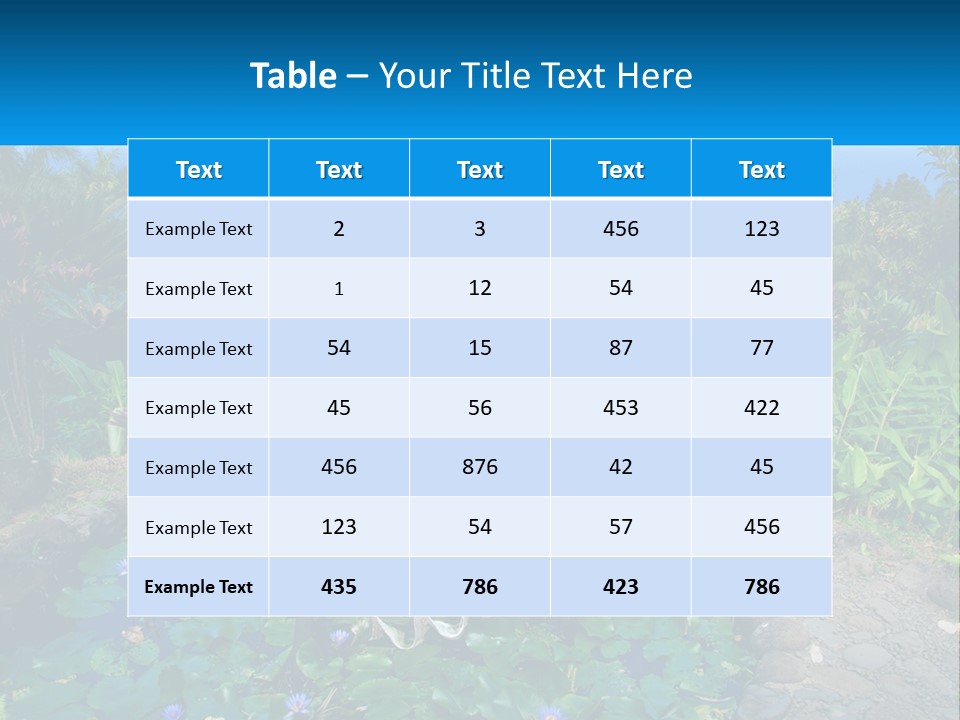 Modern Tall Design PowerPoint Template