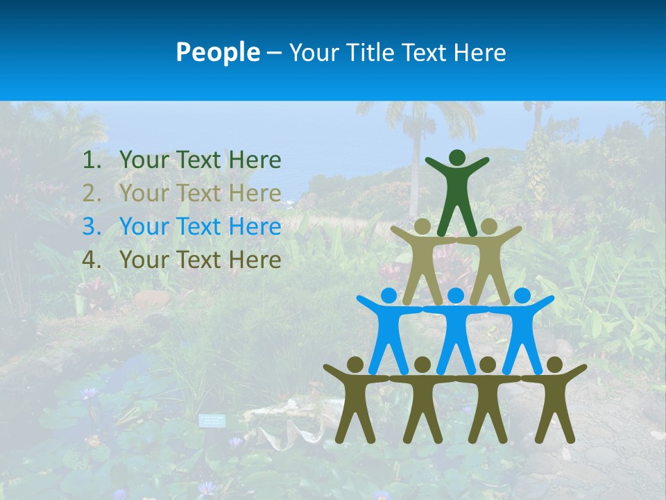 Modern Tall Design PowerPoint Template