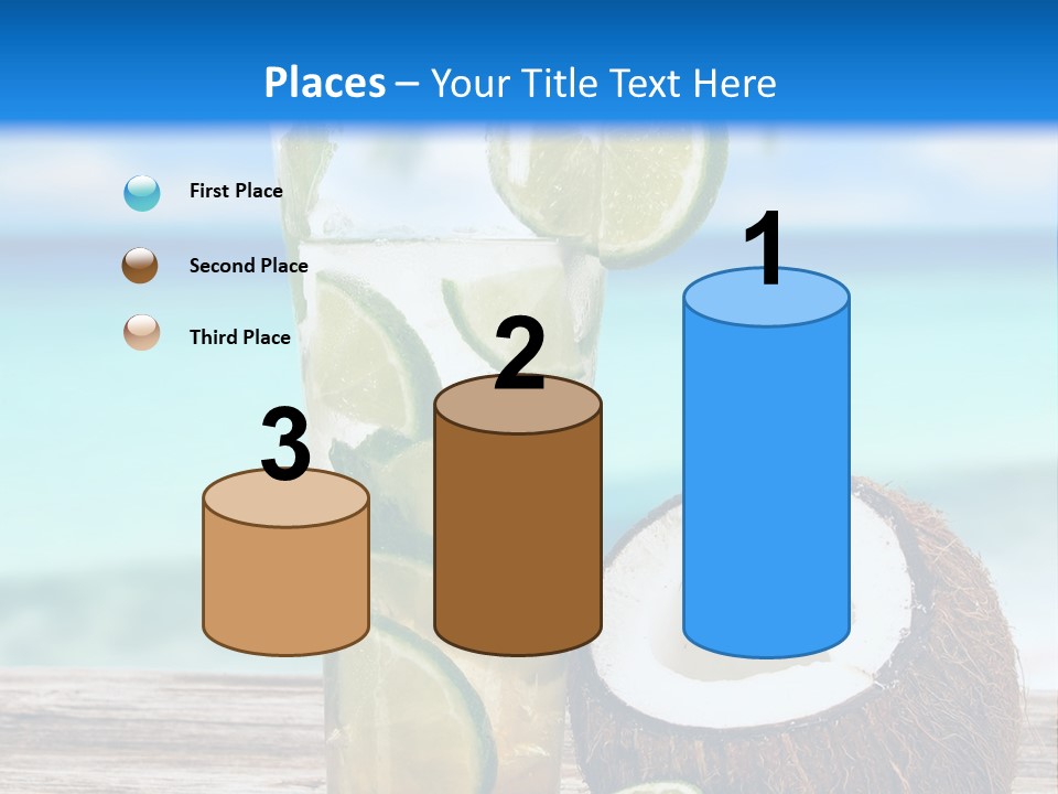 Tall Render City PowerPoint Template