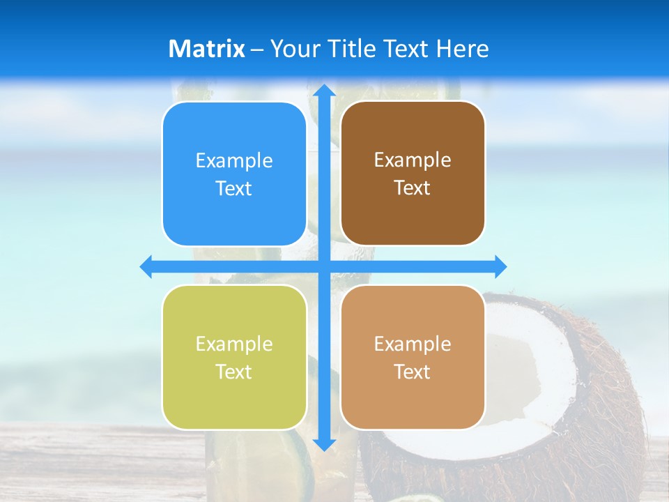 Tall Render City PowerPoint Template