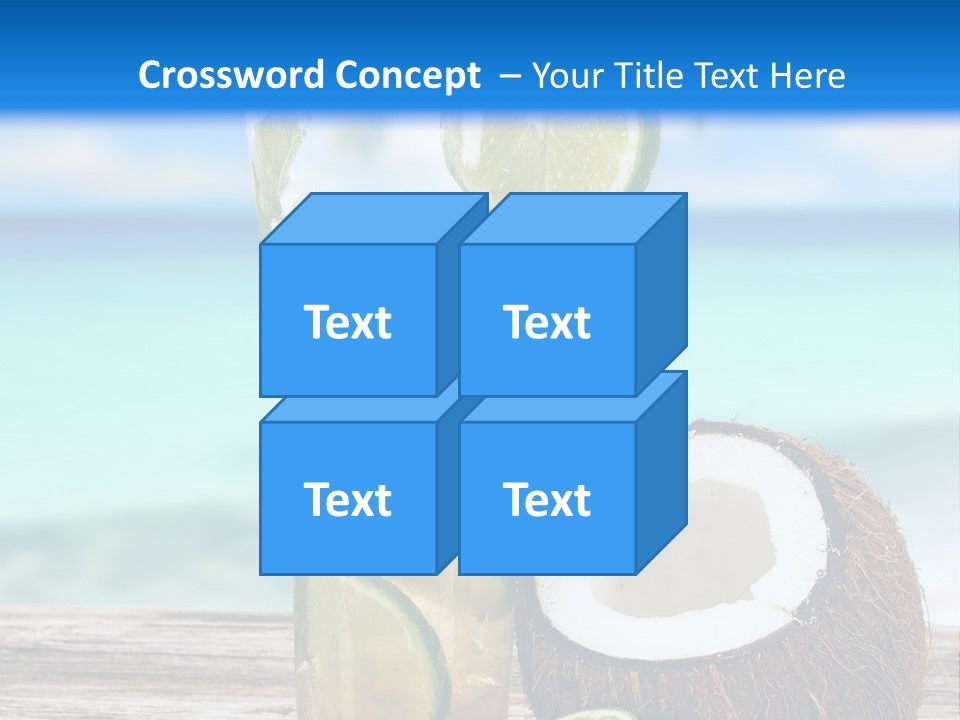 Tall Render City PowerPoint Template
