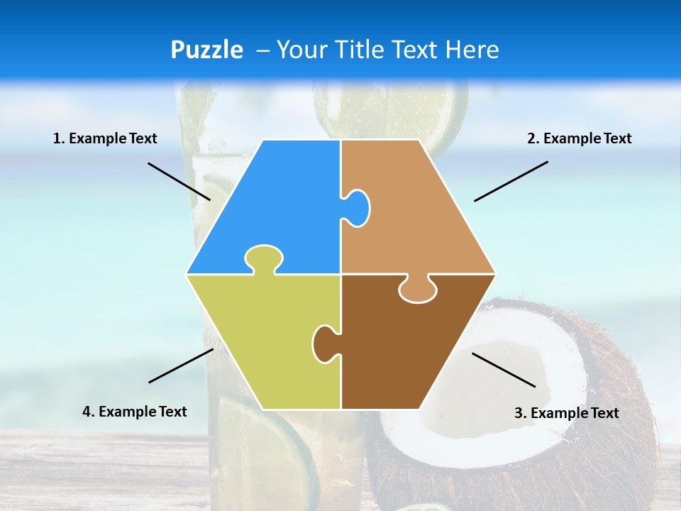 Tall Render City PowerPoint Template