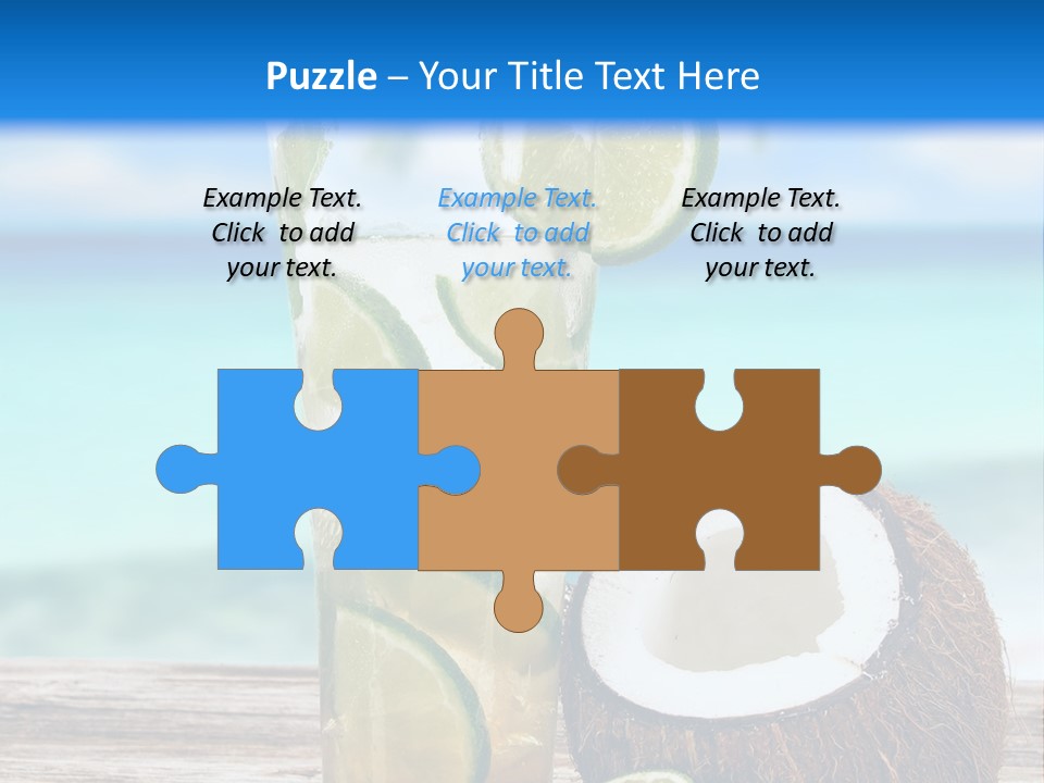 Tall Render City PowerPoint Template