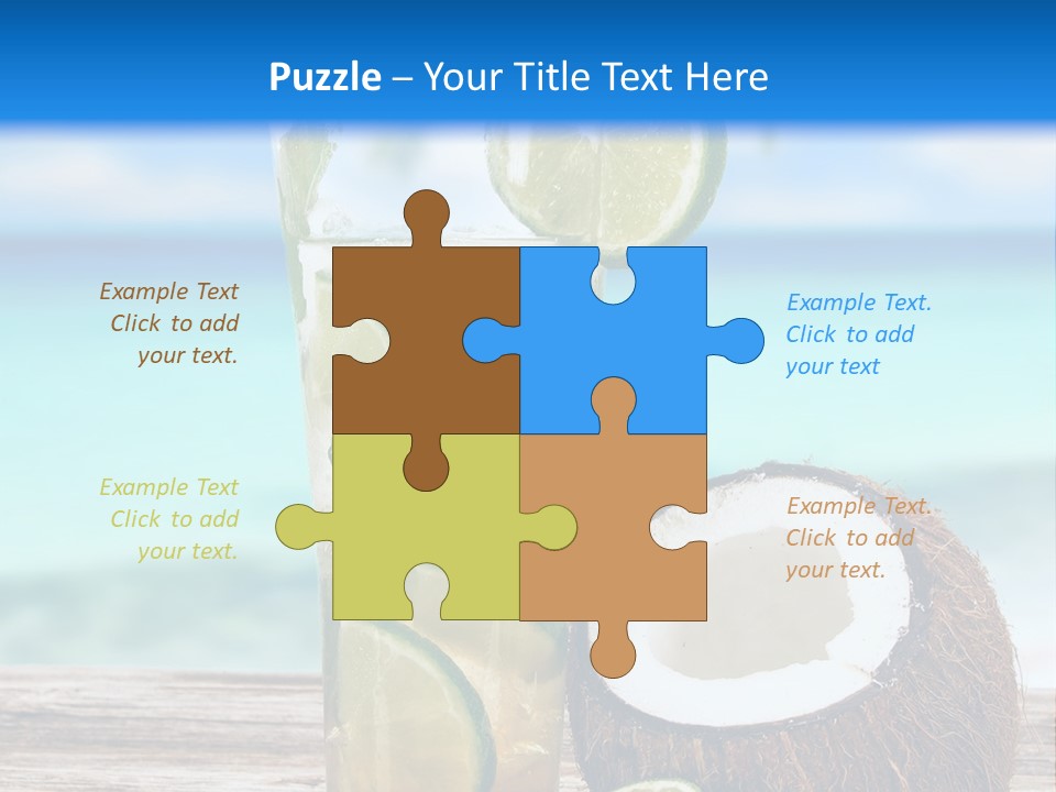 Tall Render City PowerPoint Template