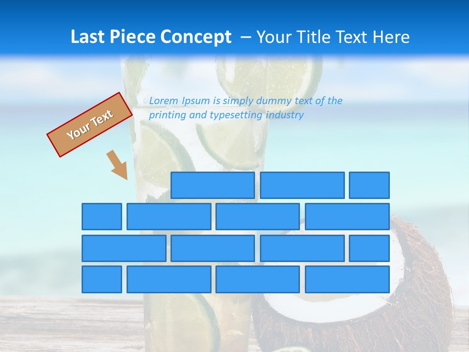 Tall Render City PowerPoint Template