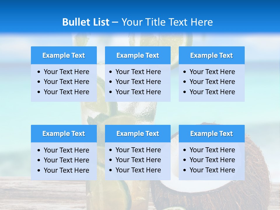 Tall Render City PowerPoint Template