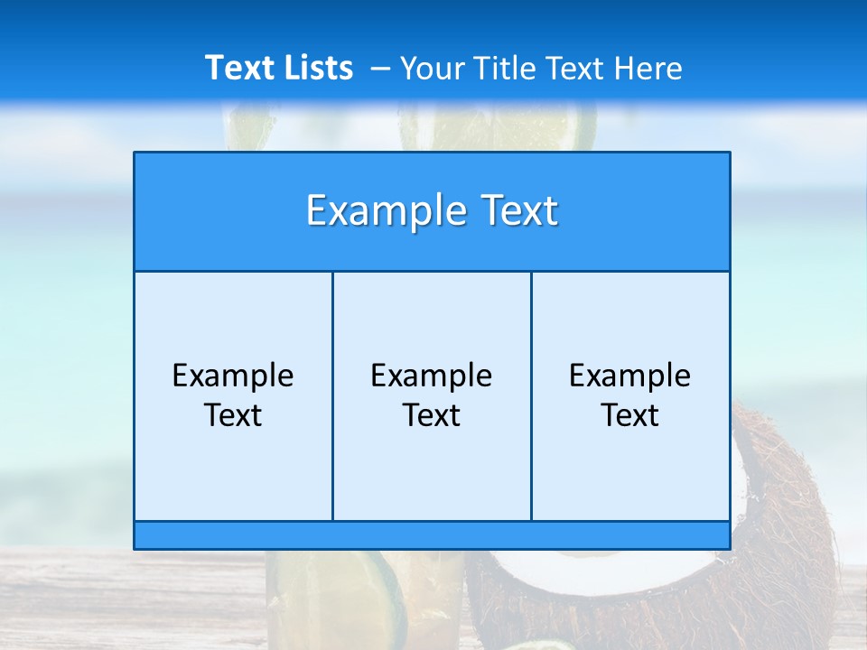 Tall Render City PowerPoint Template