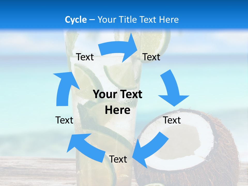 Tall Render City PowerPoint Template