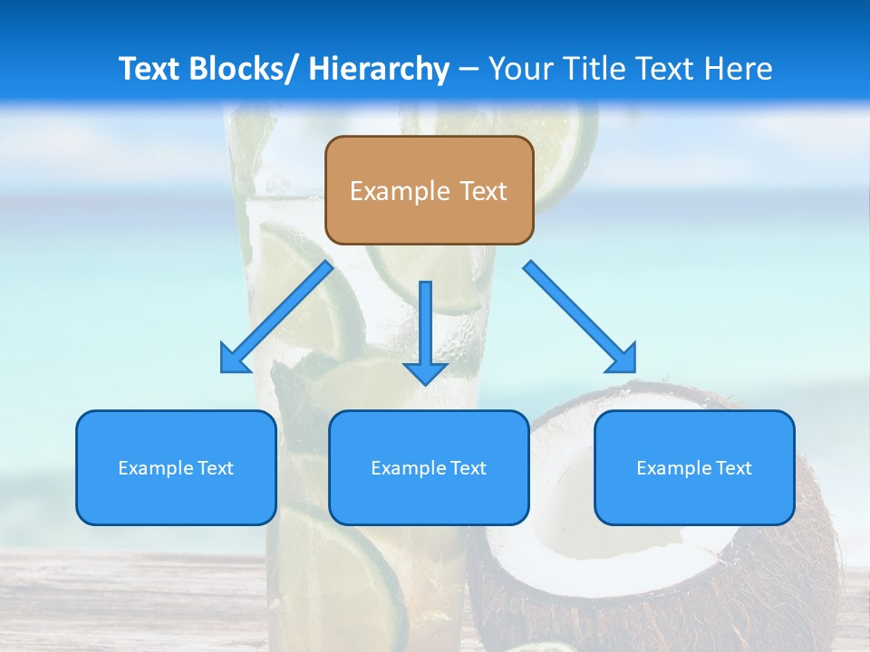 Tall Render City PowerPoint Template