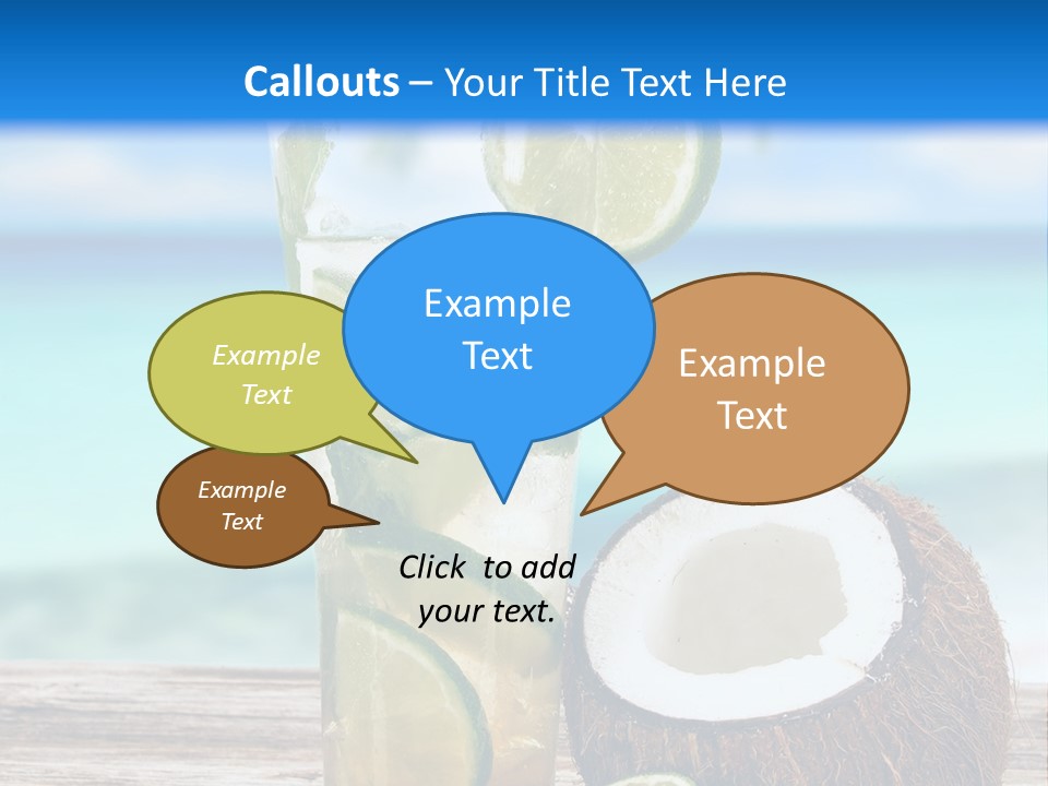 Tall Render City PowerPoint Template