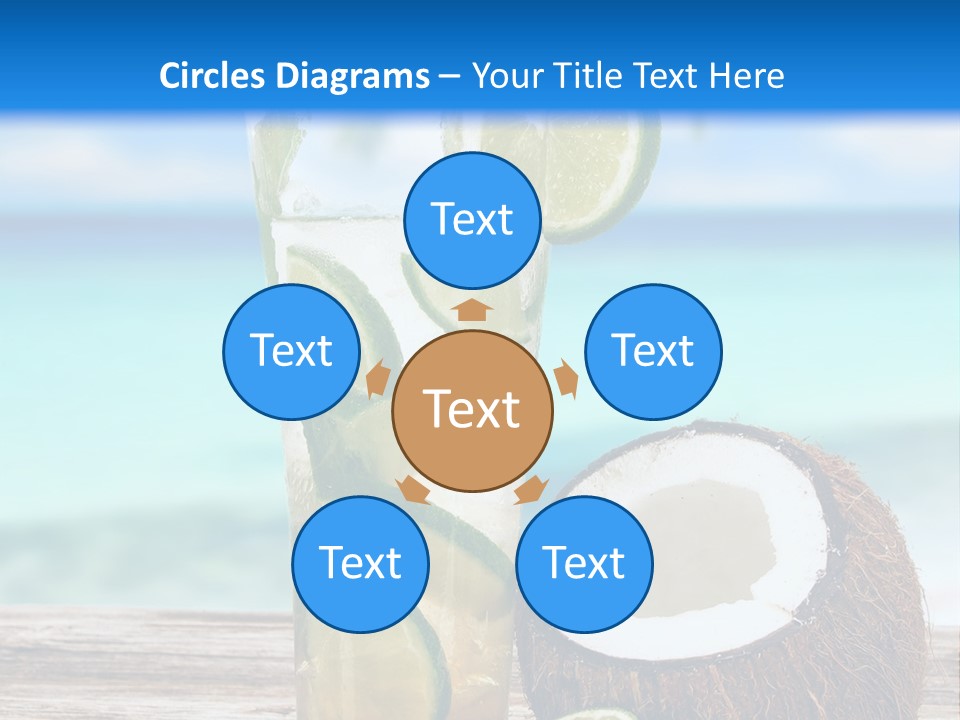 Tall Render City PowerPoint Template