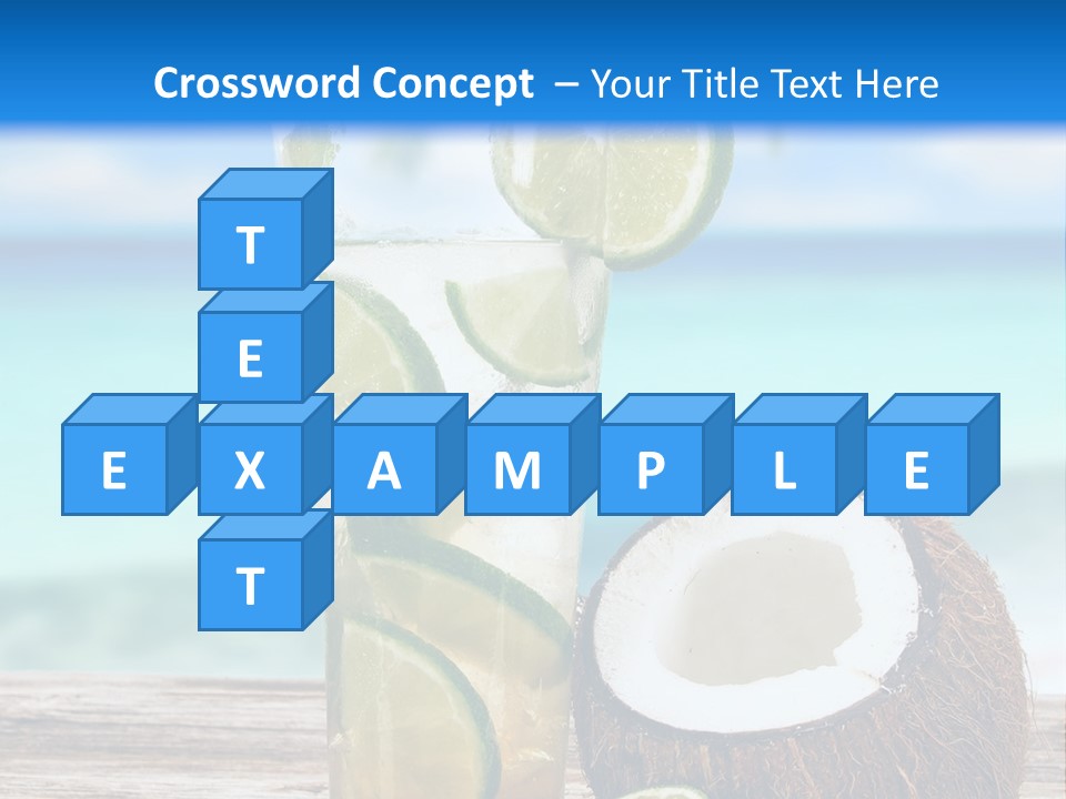 Tall Render City PowerPoint Template