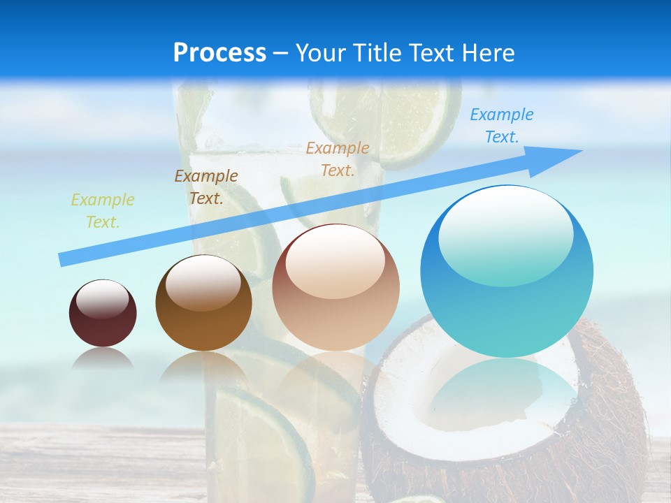 Tall Render City PowerPoint Template