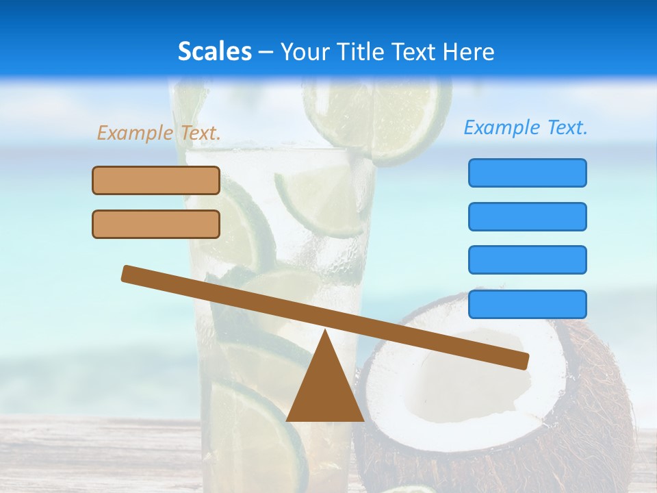 Tall Render City PowerPoint Template