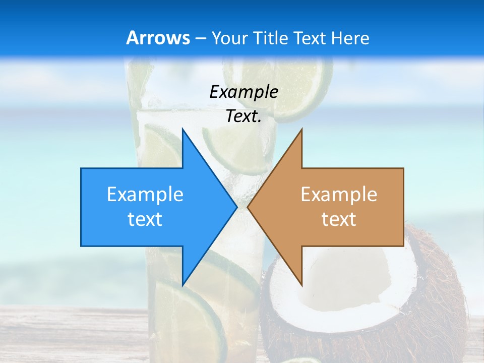 Tall Render City PowerPoint Template