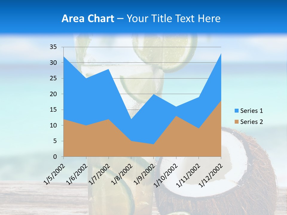 Tall Render City PowerPoint Template