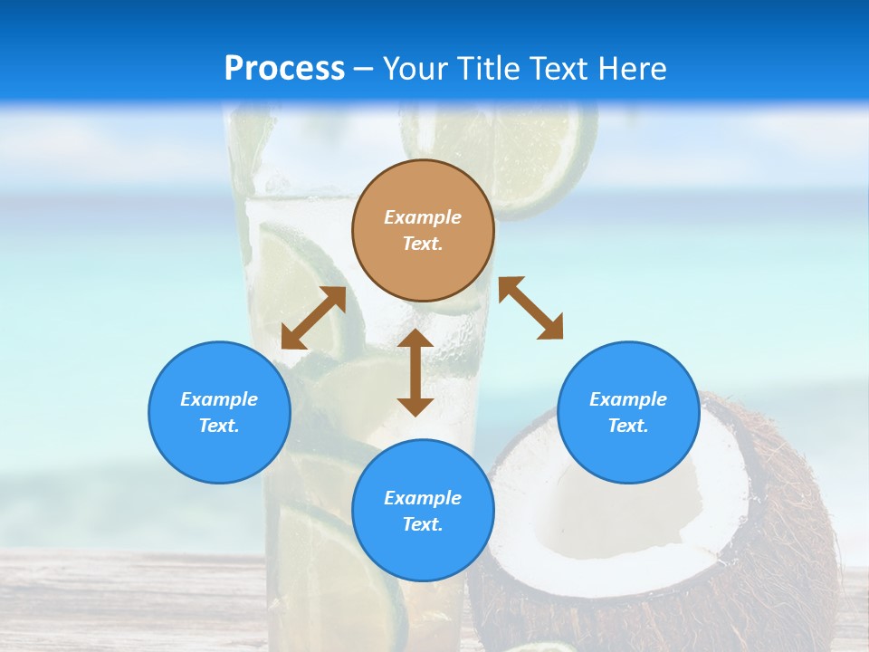 Tall Render City PowerPoint Template