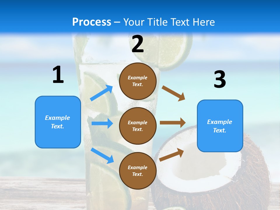 Tall Render City PowerPoint Template