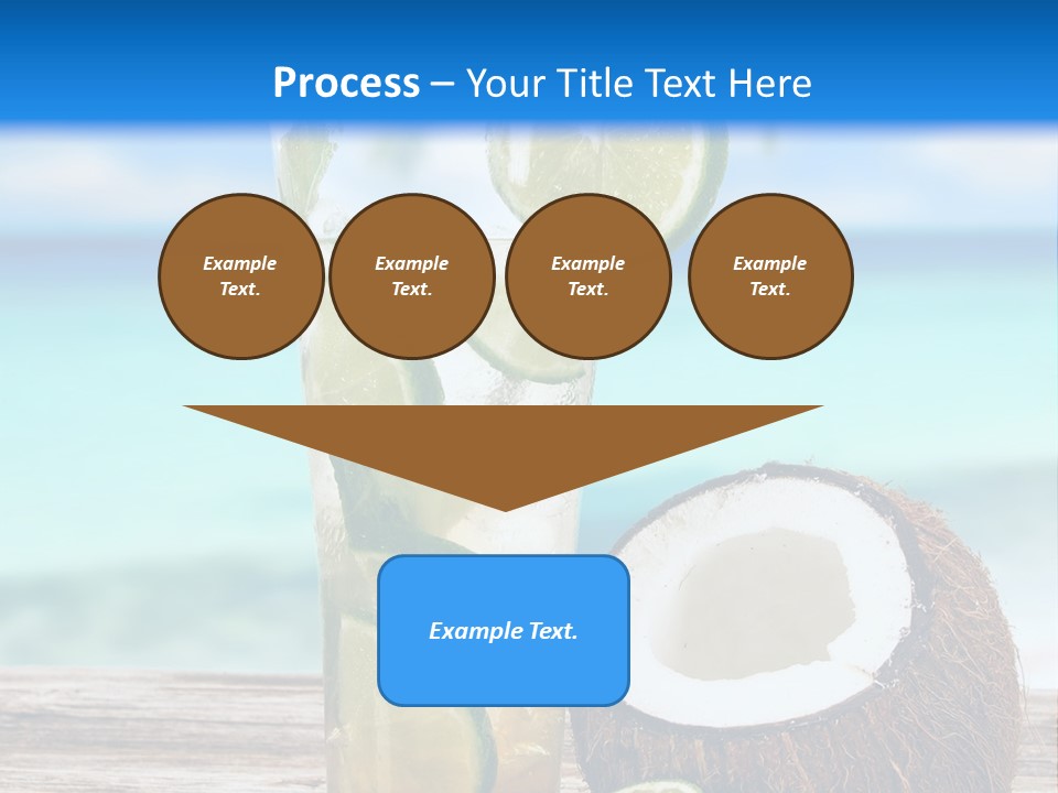 Tall Render City PowerPoint Template