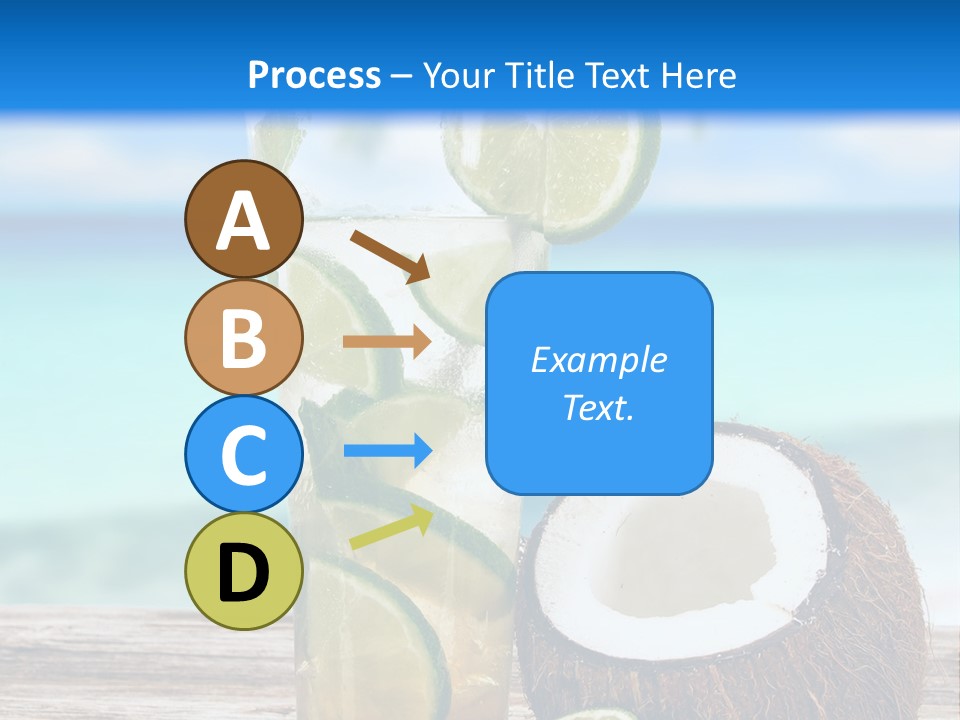 Tall Render City PowerPoint Template