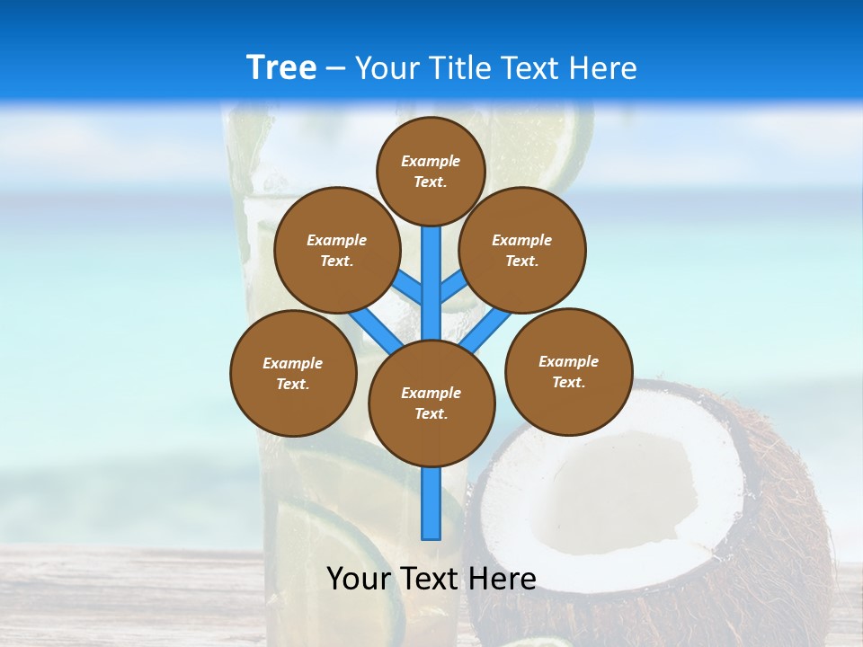 Tall Render City PowerPoint Template