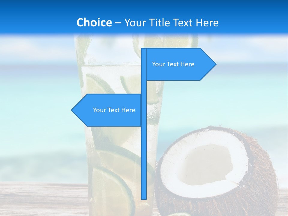 Tall Render City PowerPoint Template