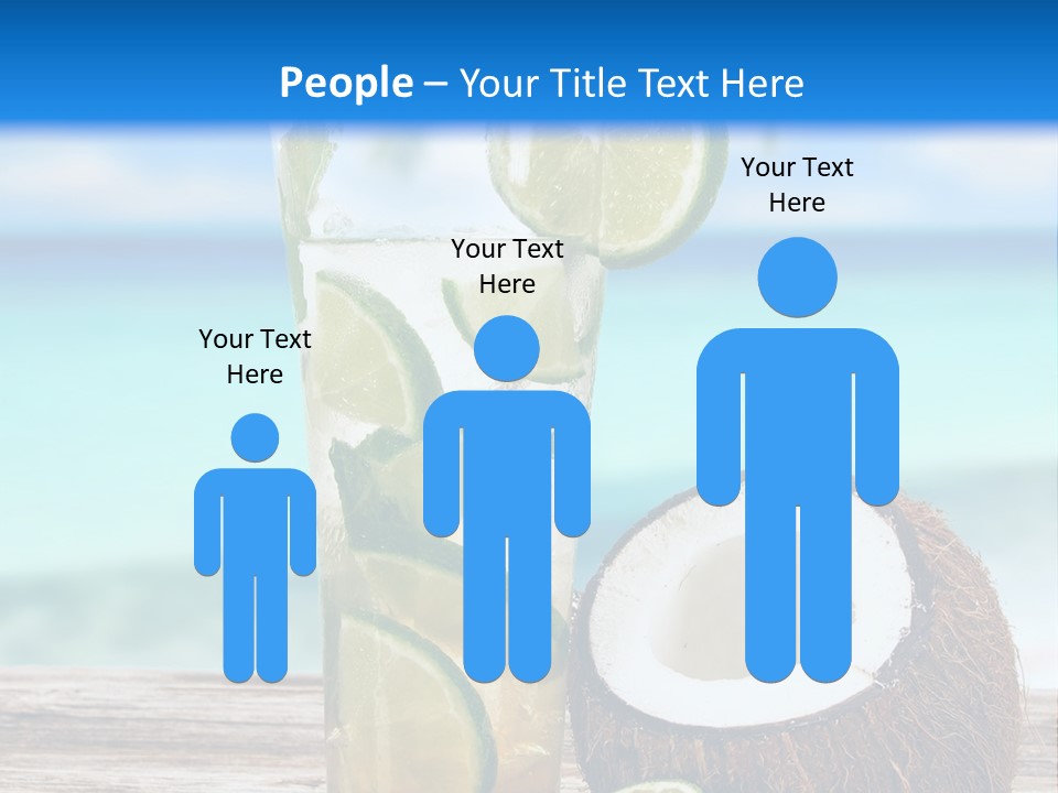 Tall Render City PowerPoint Template