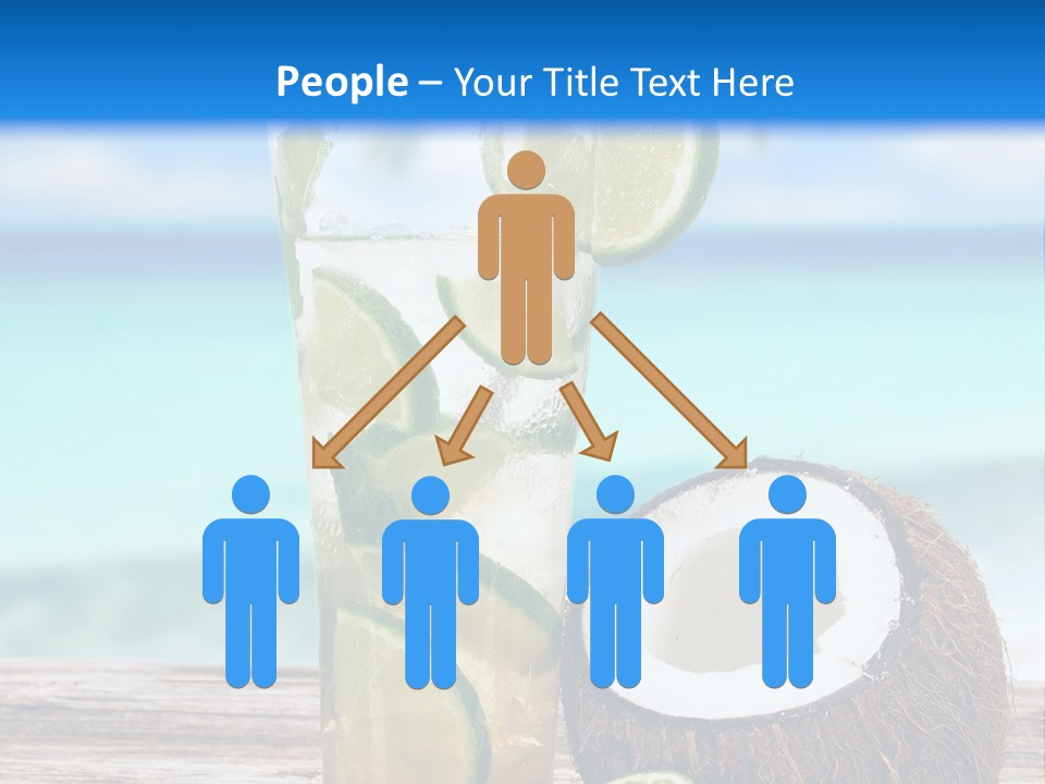 Tall Render City PowerPoint Template