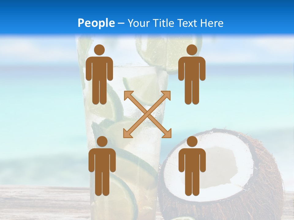 Tall Render City PowerPoint Template