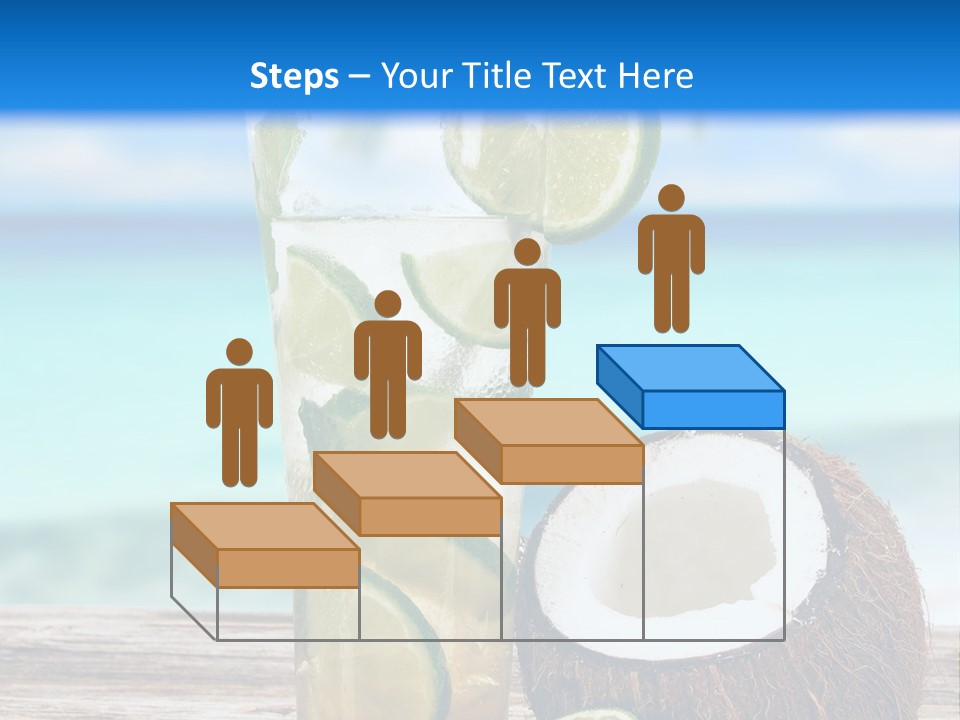 Tall Render City PowerPoint Template