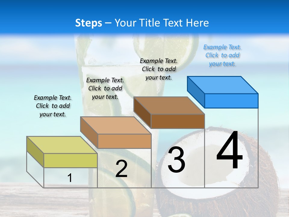Tall Render City PowerPoint Template