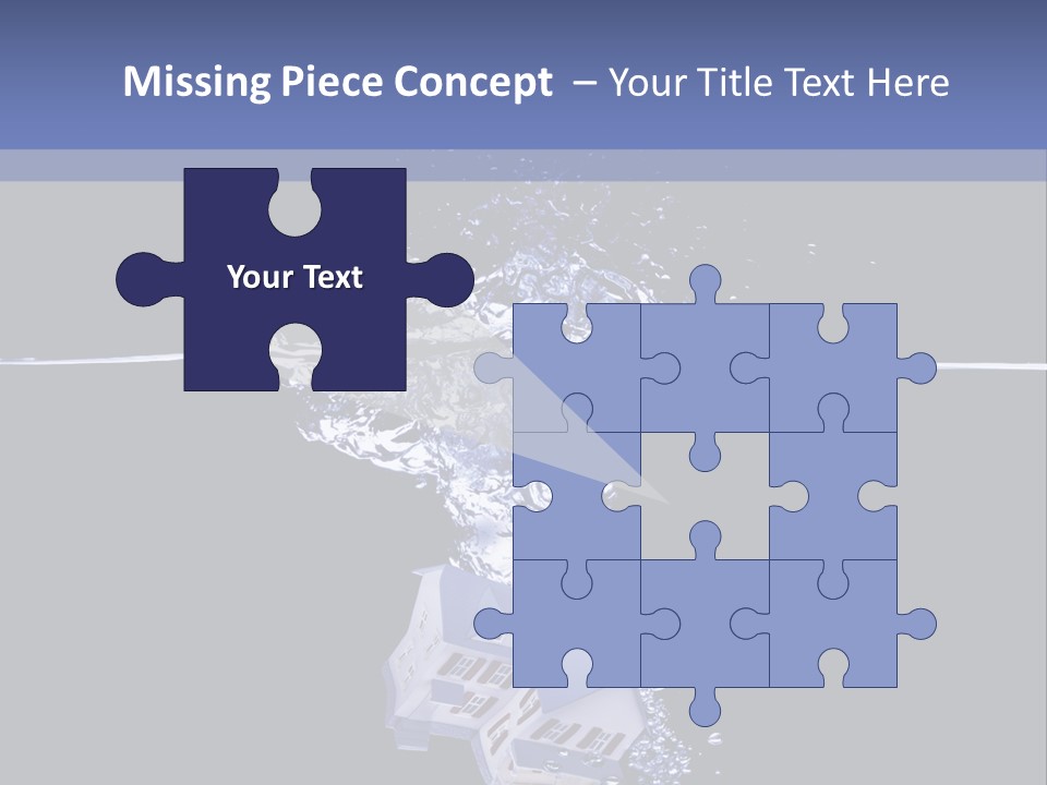 Skyscraper Metropolis Cube PowerPoint Template