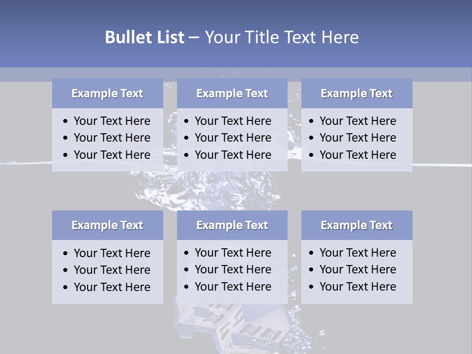 Skyscraper Metropolis Cube PowerPoint Template