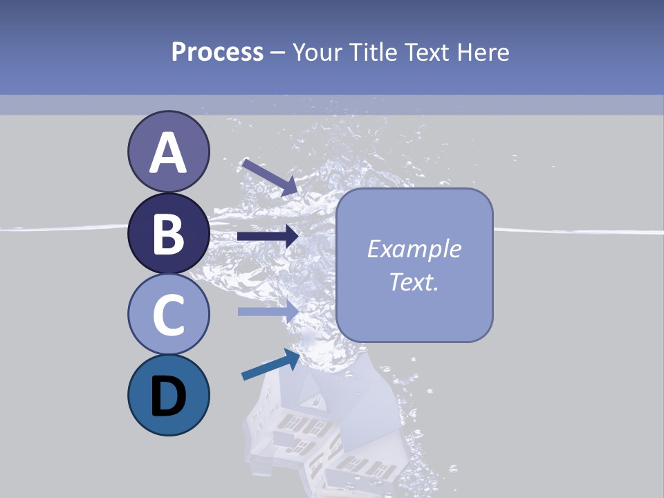 Skyscraper Metropolis Cube PowerPoint Template