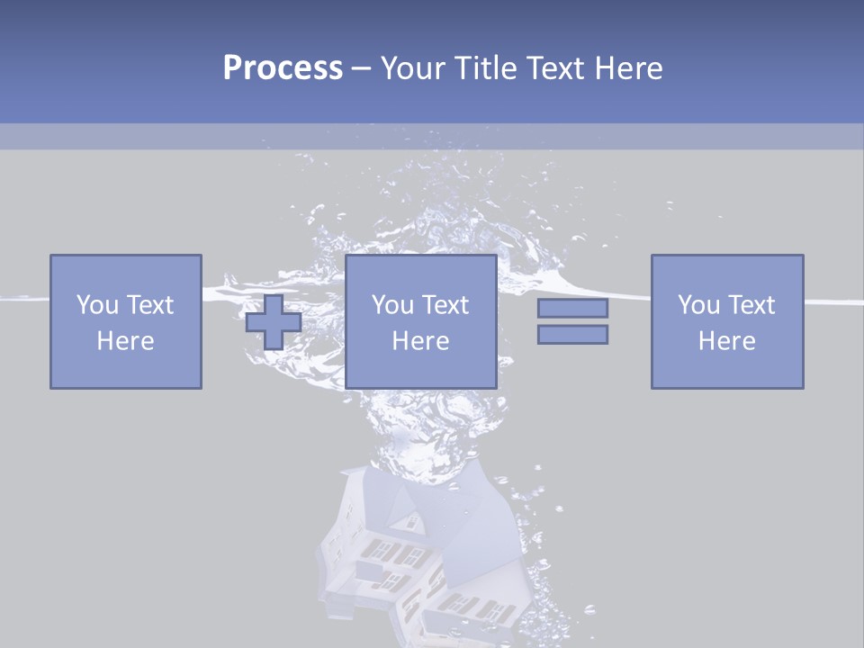 Skyscraper Metropolis Cube PowerPoint Template