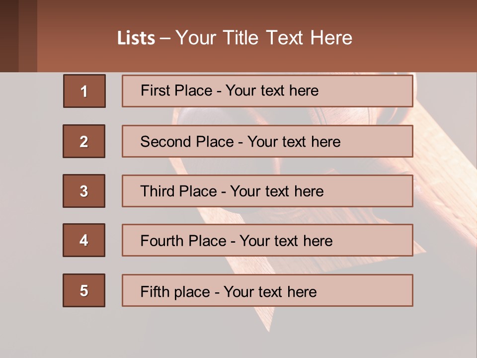 Tall Structure Background PowerPoint Template