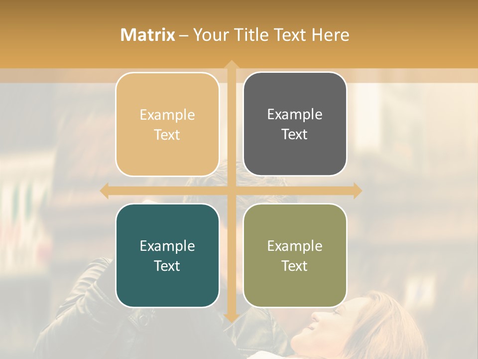 Globe Downtown Grey PowerPoint Template