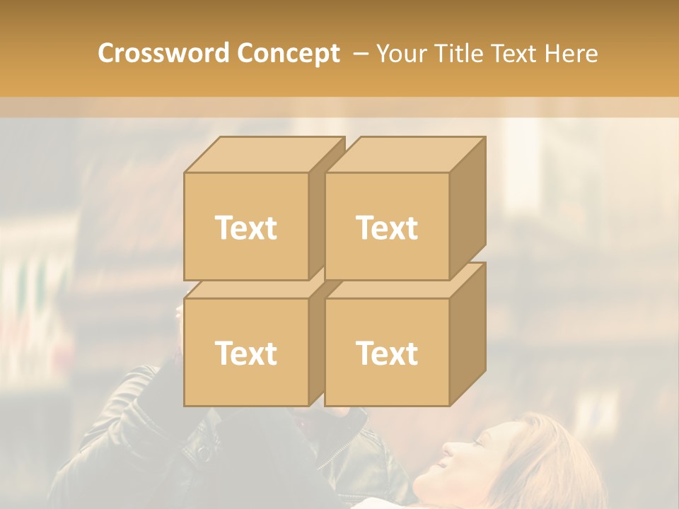 Globe Downtown Grey PowerPoint Template