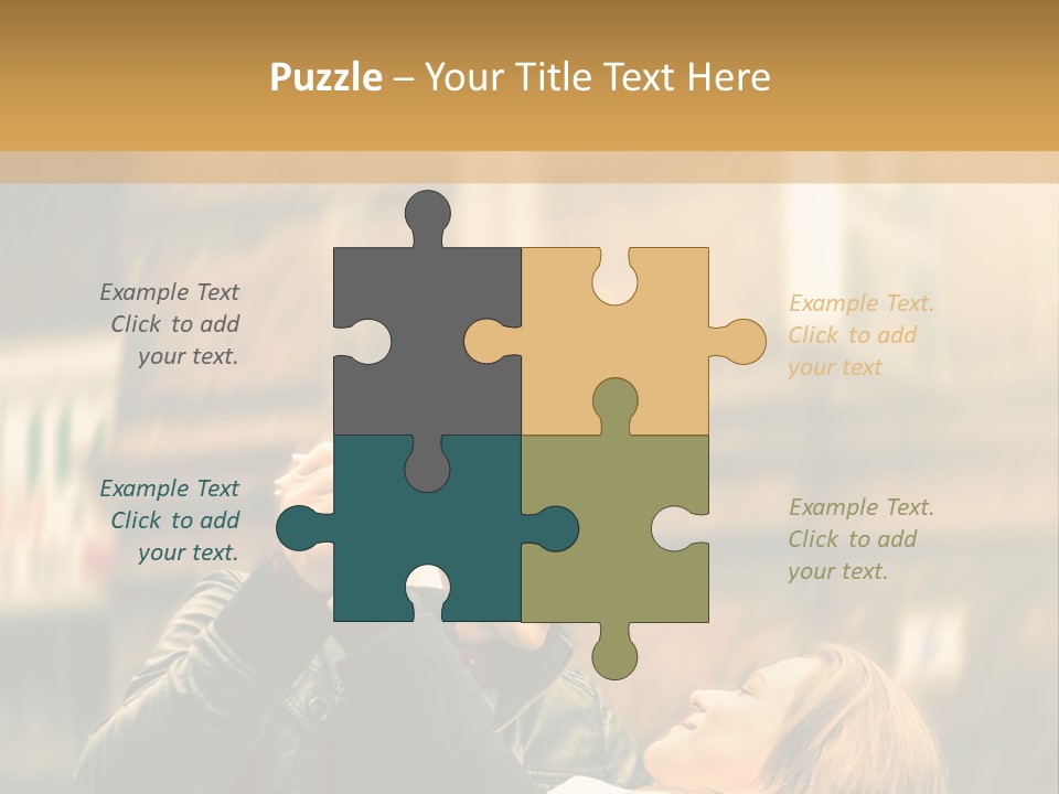 Globe Downtown Grey PowerPoint Template