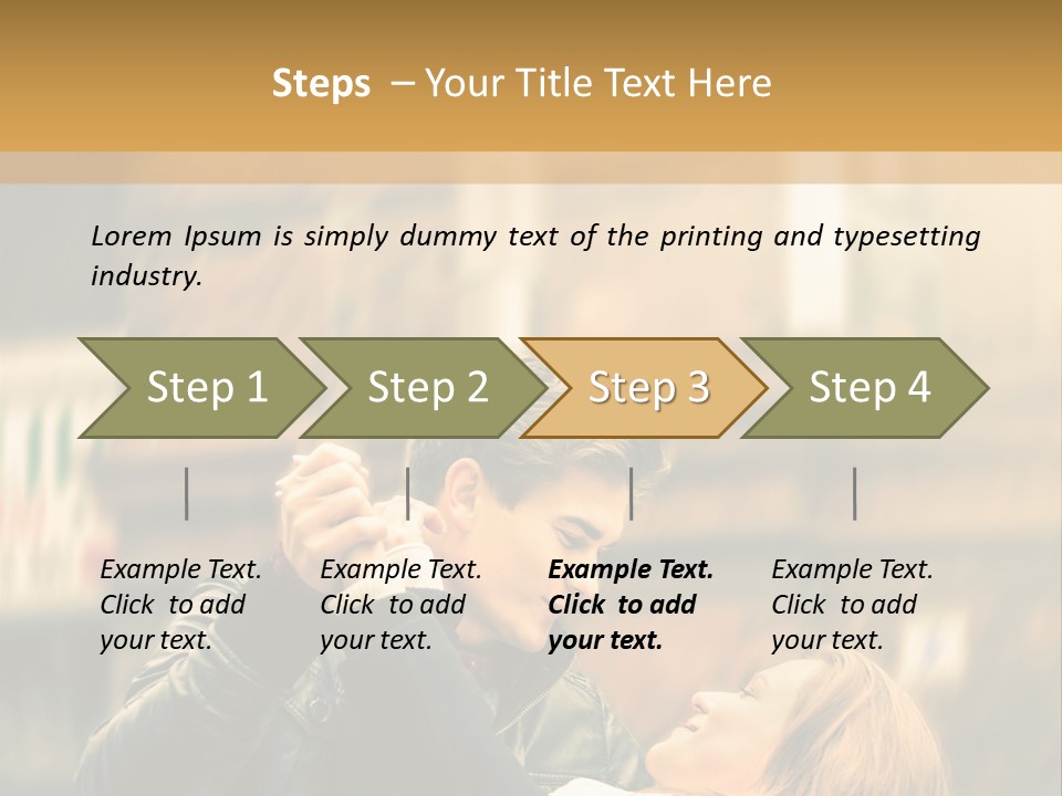 Globe Downtown Grey PowerPoint Template