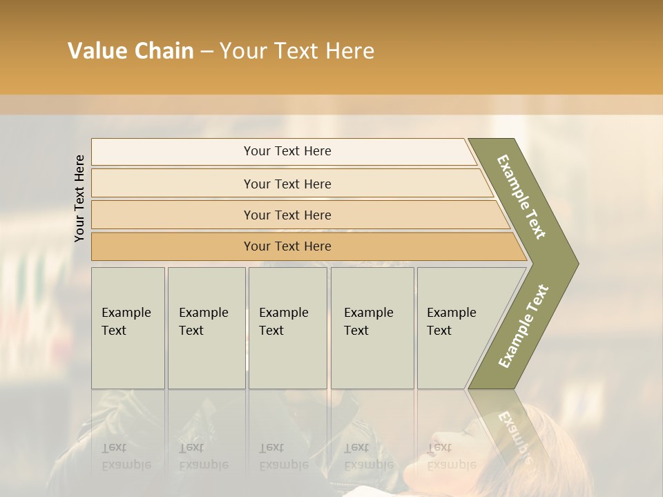 Globe Downtown Grey PowerPoint Template