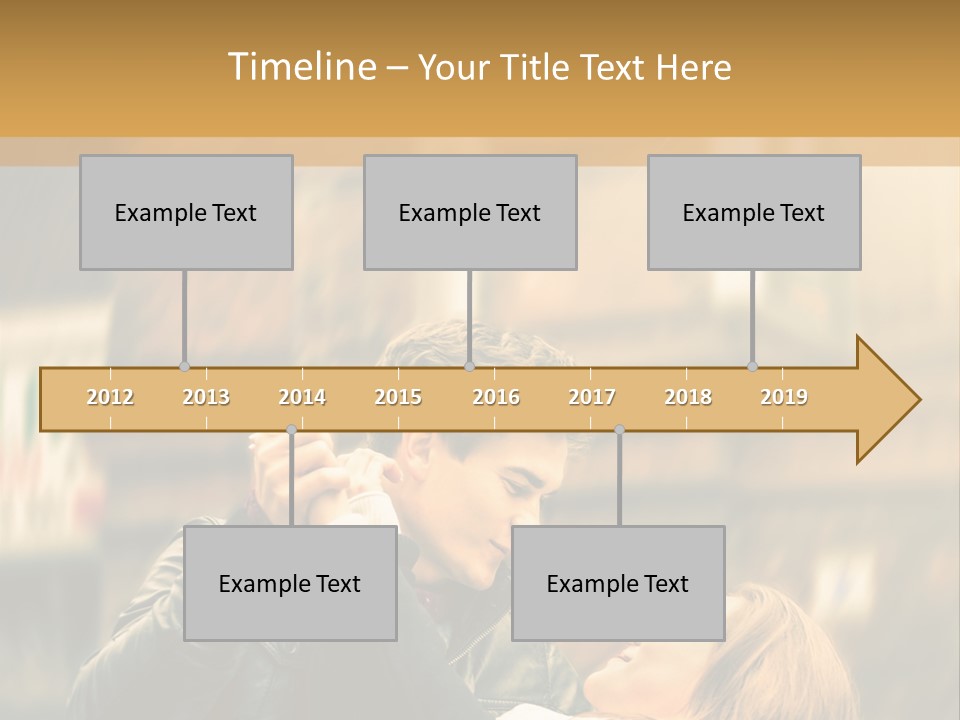 Globe Downtown Grey PowerPoint Template