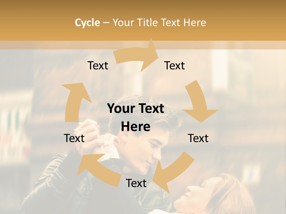 Globe Downtown Grey PowerPoint Template