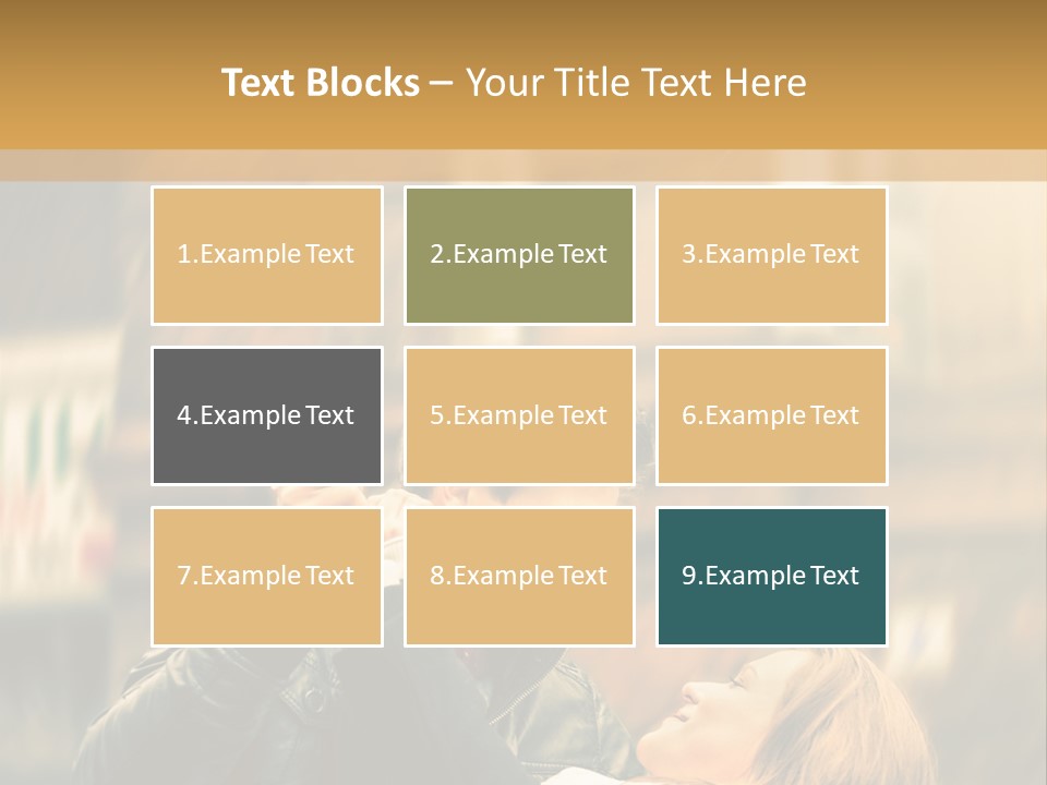 Globe Downtown Grey PowerPoint Template