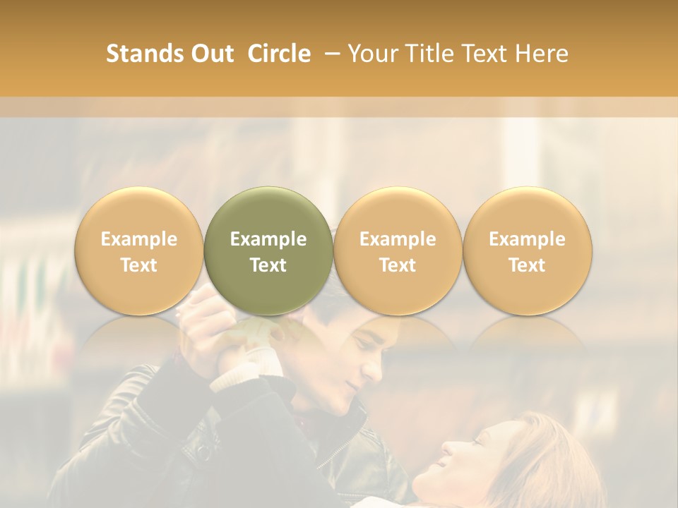 Globe Downtown Grey PowerPoint Template