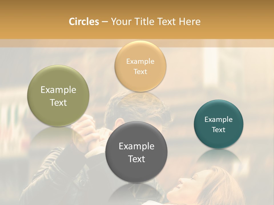 Globe Downtown Grey PowerPoint Template