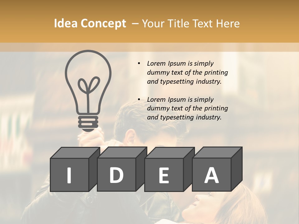 Globe Downtown Grey PowerPoint Template