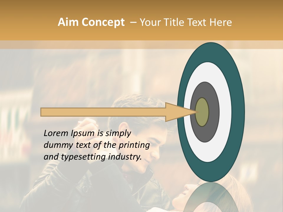 Globe Downtown Grey PowerPoint Template