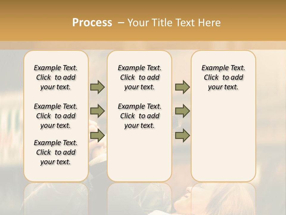 Globe Downtown Grey PowerPoint Template